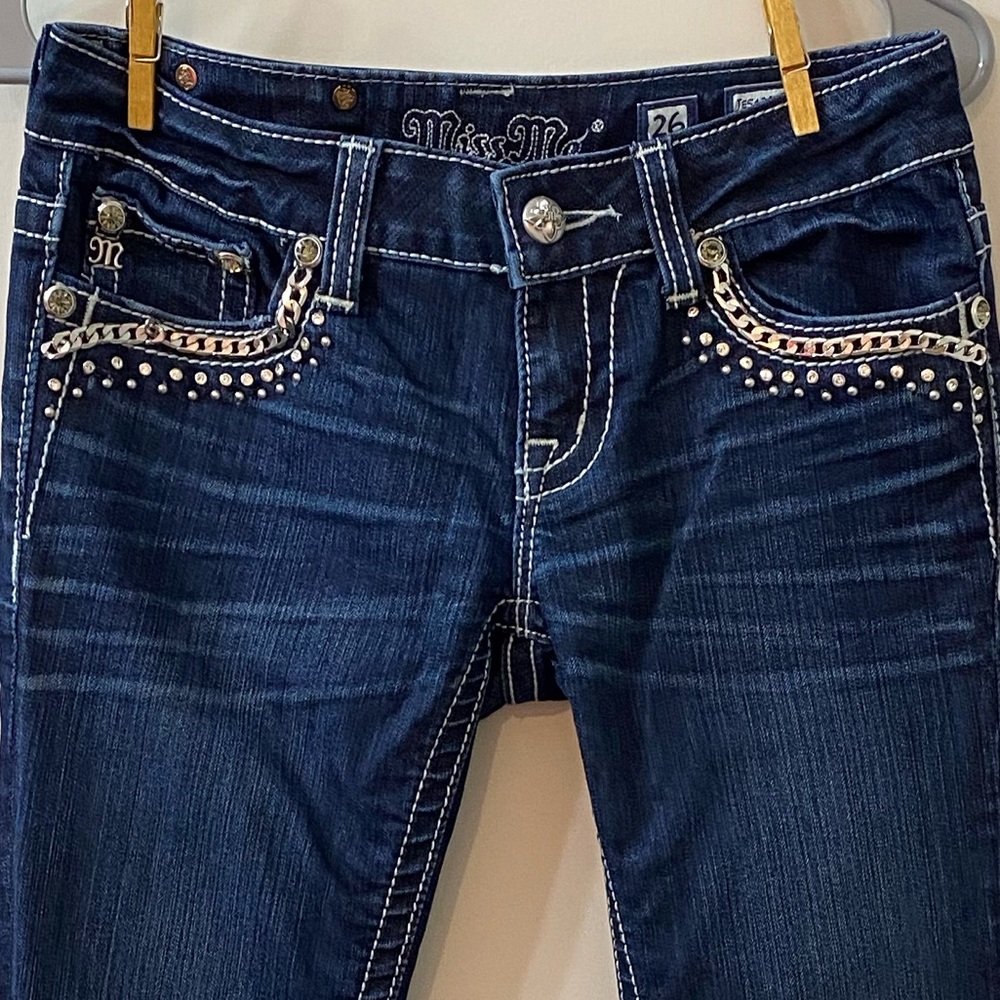 Miss Me dark wash jeans